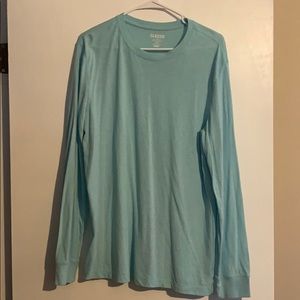 Old navy crew neck long sleeve tshirt robins egg